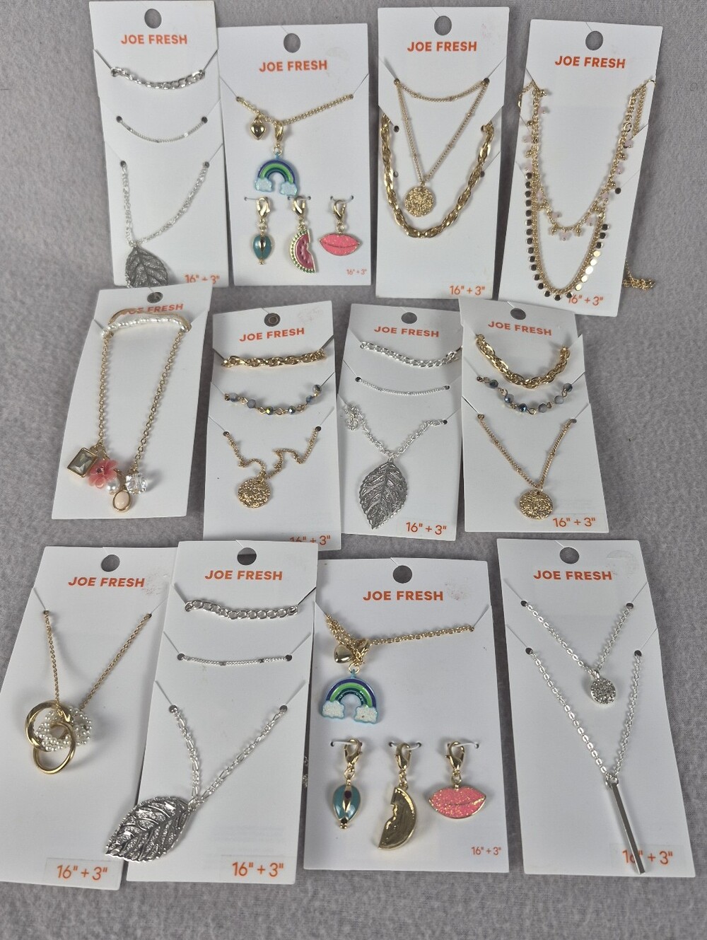 JOE FRESH Necklace Bundle – 12-Piece Collection